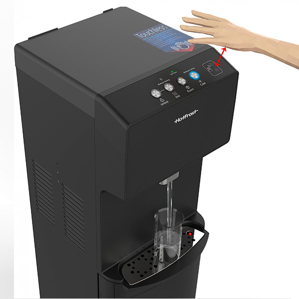Кулер HotFrost V450AMI black (нижняя загрузка)