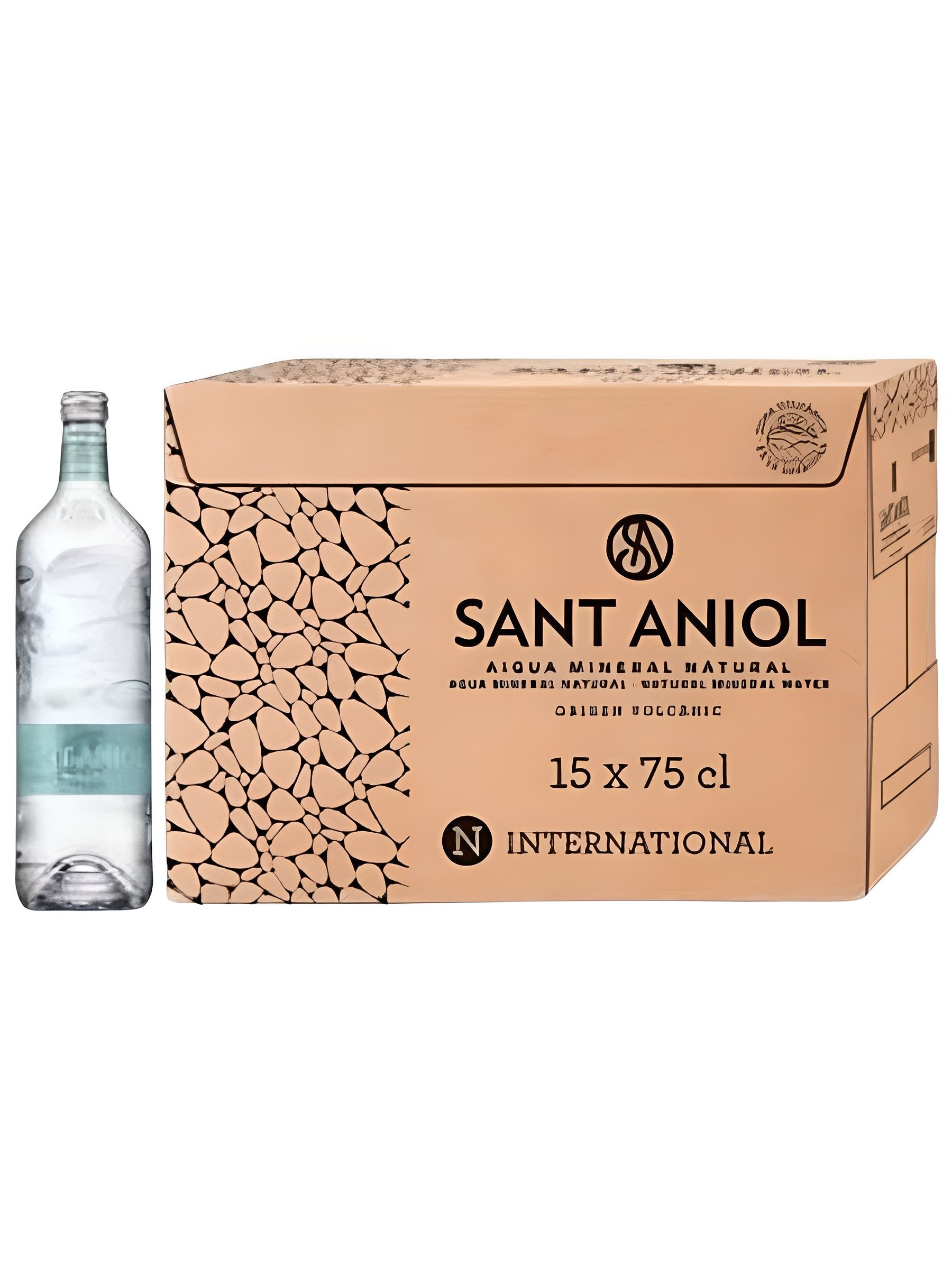 Вода минеральная Sant Aniol (Сант Аниол) негазированная, стекло, 15 шт по 0.75 л.