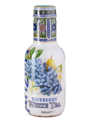 Холодный чай Arizona белый со вкусом черники, 500мл. Набор 6 шт.