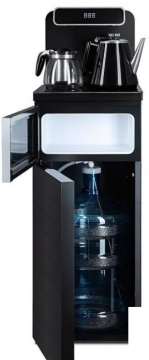 Кулер-тиабар с чайным столиком Ecotronic TB10-LNR black