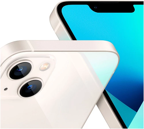 Смартфон Apple iPhone 13 Mini 128GB (128 ГБ, Белый, 4 ГБ)