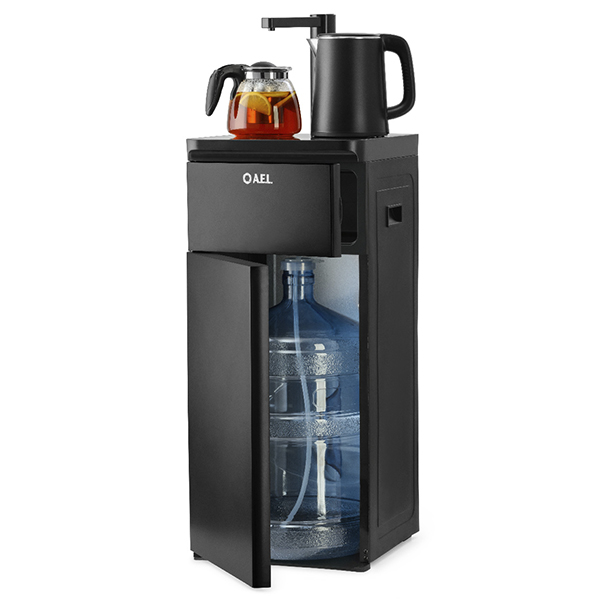Кулер с чайным столиком Тиабар AEL LK-AEL-53a black