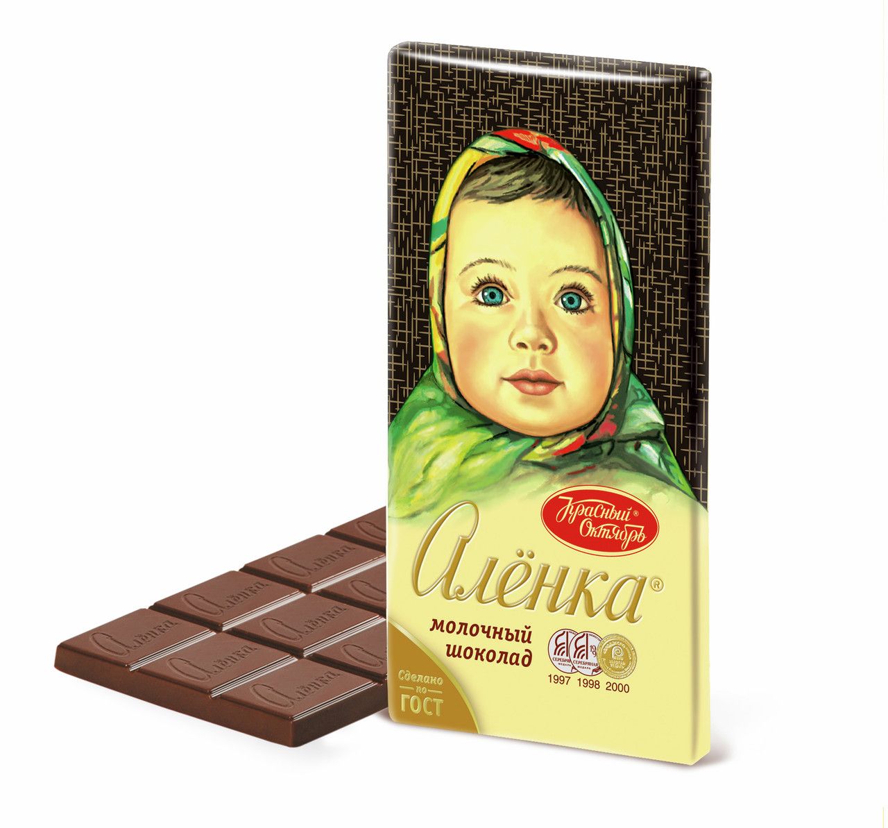 Шоколад Аленка молочный, 75г х 16 шт. Набор 6 упаковок.