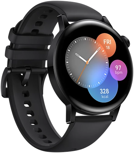 Умные часы HUAWEI Watch GT 3 Active 42 мм (Чёрный)