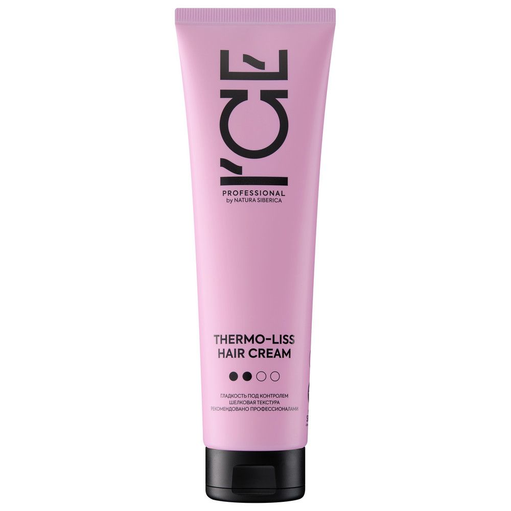 Термо-активный разглаживающий крем для волос Thermo-Active Smoothing Hair Cream ICE Professional by Natura Siberica Take It Home, 150 мл
