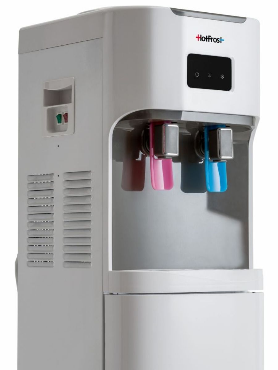 HotFrost V115CE Кулер для воды напольный со шкафчиком, нагревом, охлаждением