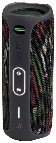 Портативная акустика JBL Flip 5 (Зелёный камуфляж)
