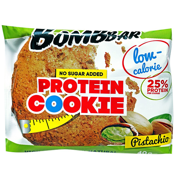 Печенье Bombbar Фисташка неглазированное 40 гр