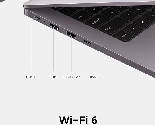 Ноутбук Xiaomi RedmiBook Pro 14" (Core i5-11320, 16GB, 512GB, Iris Xe Graphics,), JYU4396CN (Серый, 512 ГБ, 16 ГБ, CN)