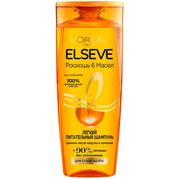 Шампунь L'Oreal Elseve Роскошь 6 масел 400 мл