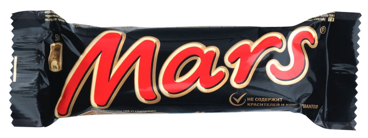 Батончик шоколадный Mars 50г x 36 шт