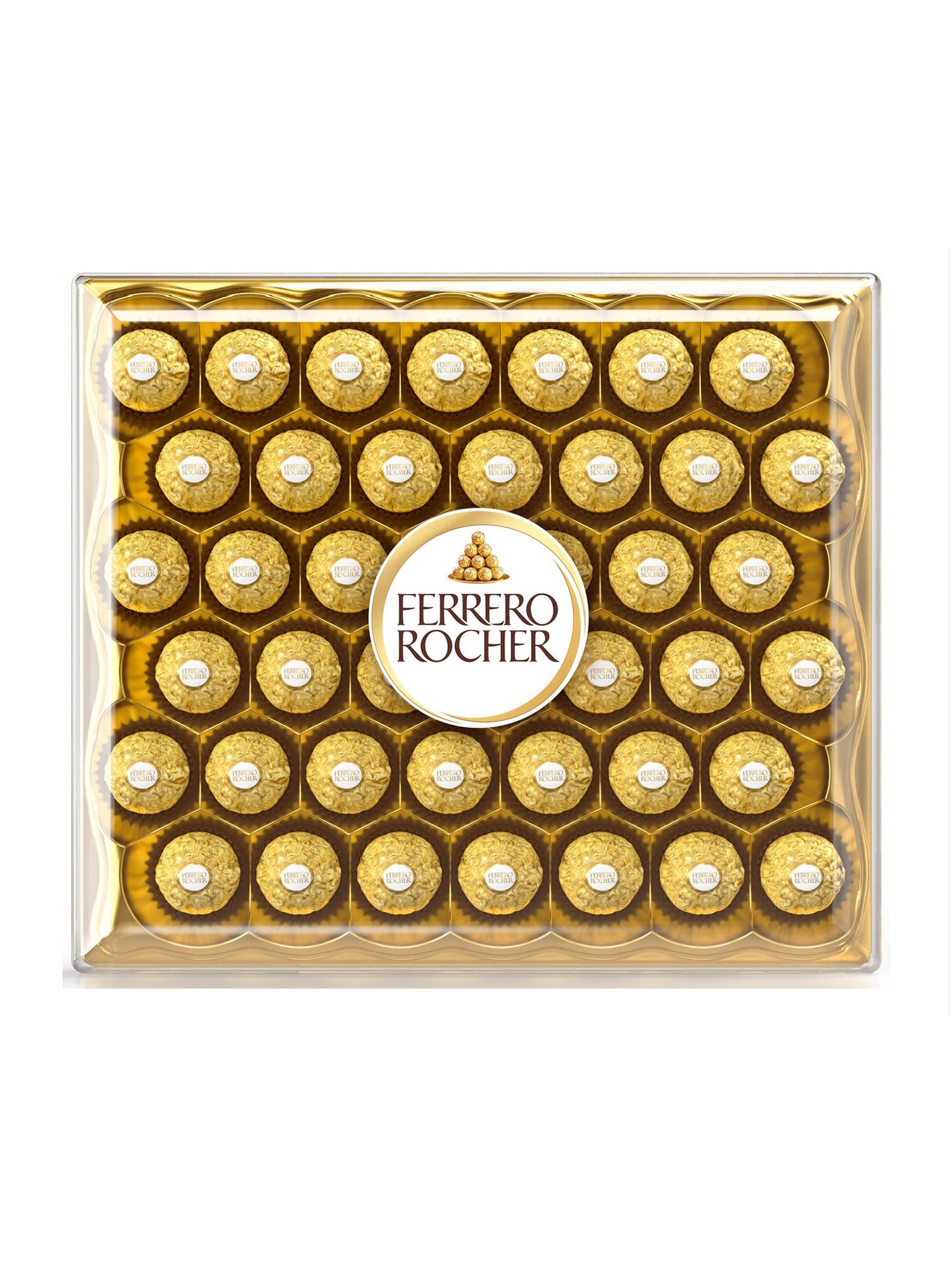Набор конфет Ferrero Rocher хрустящие из молочного шоколада, 525г.