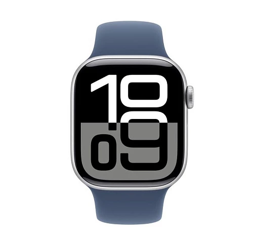Умные часы Apple Watch Series 10 42мм (Silver Denim M/L, 42mm)