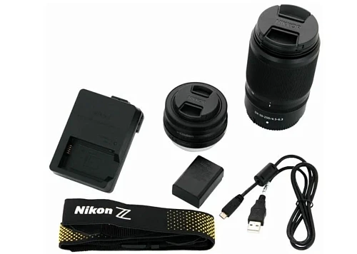 Цифровой фотоаппарат Nikon Z50 Kit 16-50mm VR + 50-250mm VR (Черный)