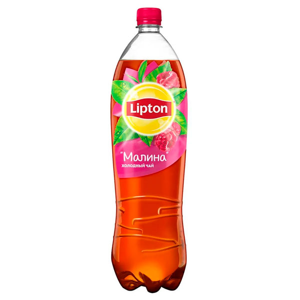 Холодный Чай Lipton / Липтон Малина 1,5 литра, пэт, 6 шт. в уп.