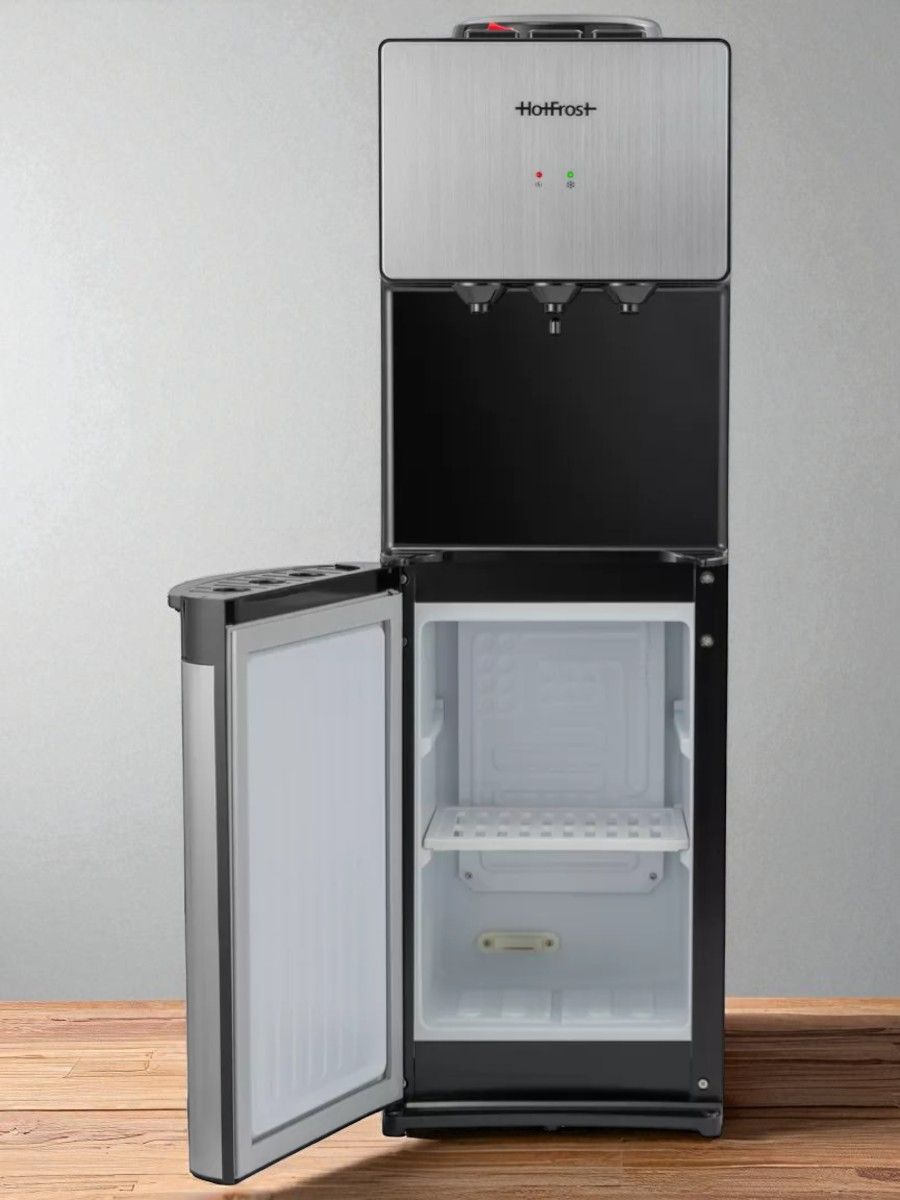 HotFrost Кулер для воды V400BS напольный, с холодильником, с нагревом и охлаждением