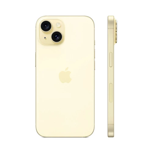 Смартфон Apple iPhone 15 Plus 512GB eSim (Жёлтый, 6 ГБ, 512 ГБ)