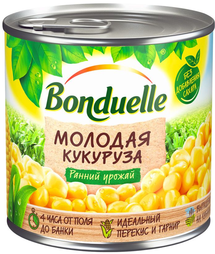 Кукуруза Бондюэль молодая, 425мл х 24 шт.