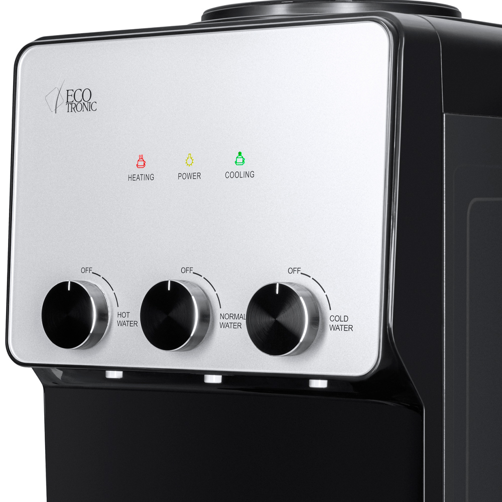Кулер Ecotronic K26-LCE black-silver