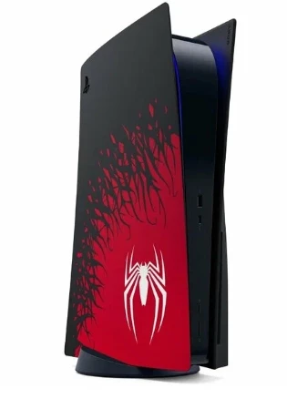 Игровая приставка Sony Playstation 5 (Чёрно-красный, 825 ГБ, Да)