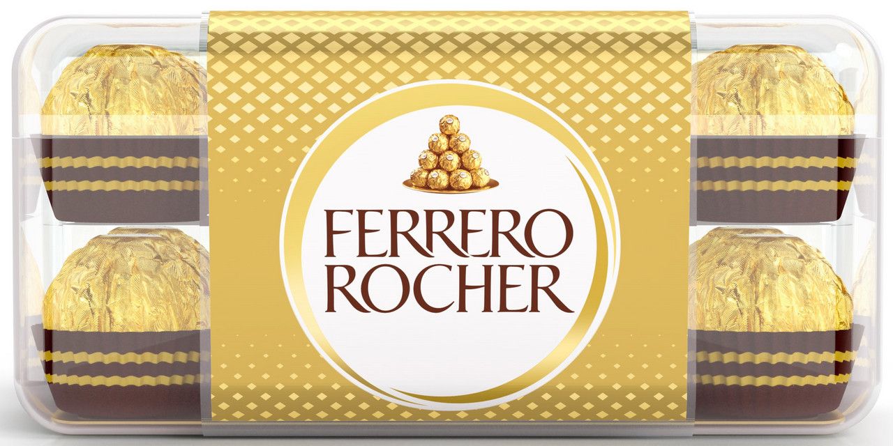 Конфеты Ferrero Rocher шоколадные, 200г х 10шт.