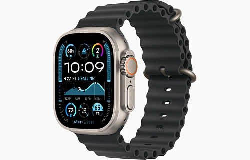 Умные часы Apple Watch Ultra 2 49 мм (2024) Natural Case with Ocean Band (49mm, Black, One size)