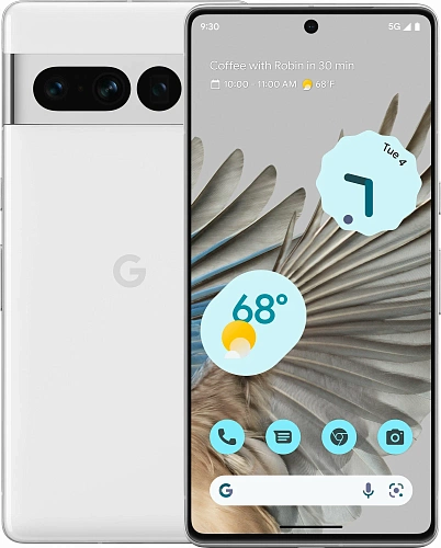 Смартфон Google Pixel 7 Pro 12/512GB US (Белый, 12 ГБ, 512 ГБ, США)