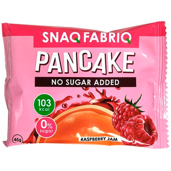 Панкейк Snaq Fabriq малиновый джем без сахара 45 гр