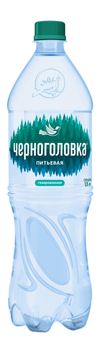 "Черноголовка" 1.5л газ.