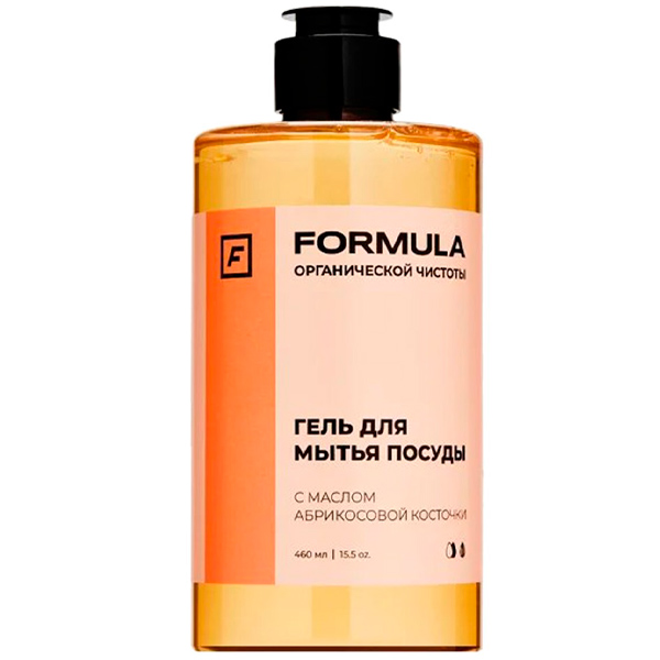 Средство для мытья посуды F Formula с маслом абрикосовой косточки 460 мл