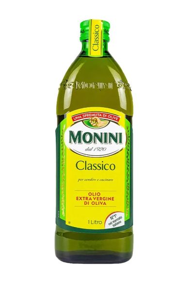 Масло оливковое Monini Classico Extra Virgin нерафинированное, высшего сорта, первого холодного отжима, 1 л