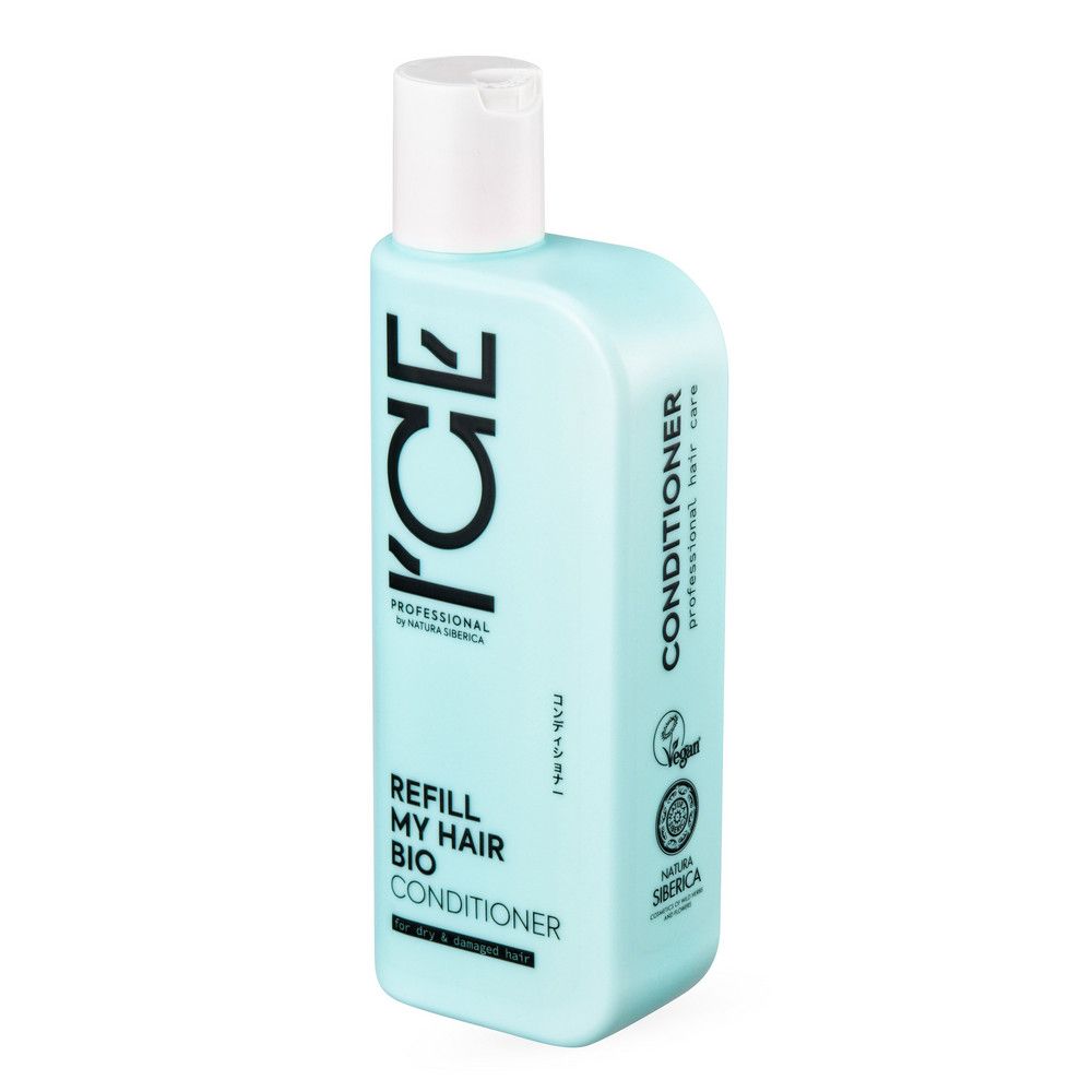 Кондиционер для сухих и повреждённых волос Refill My Hair ICE Professional by Natura Siberica, 250 мл х 12шт.