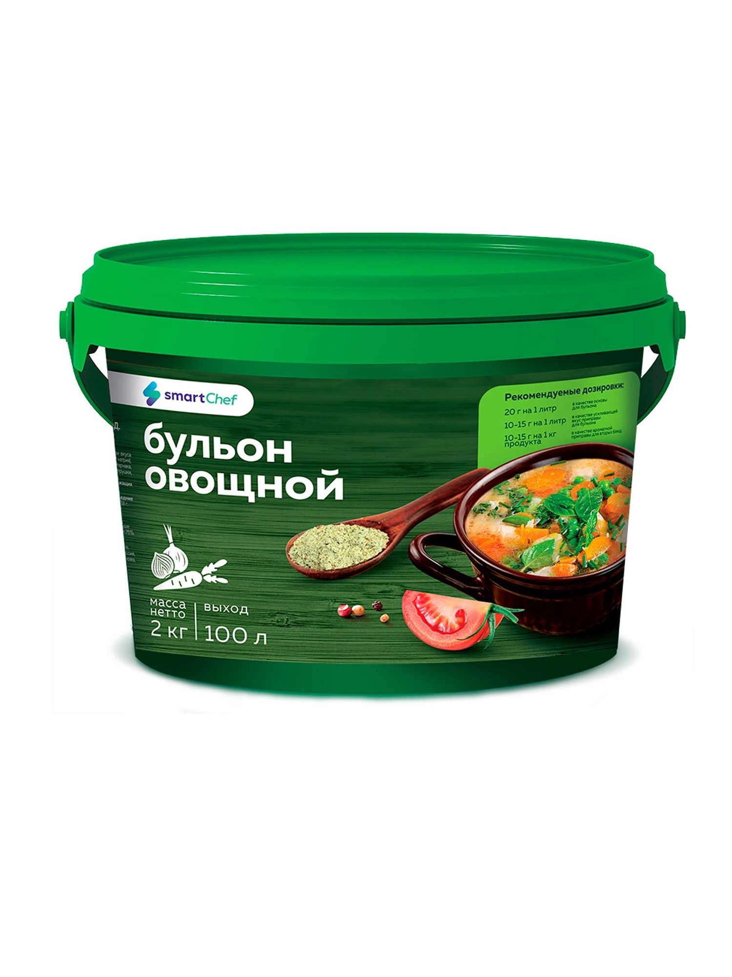 Бульон Smart Chef Овощной 2кг х 6шт.