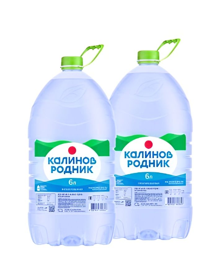 Вода Калинов Родник питьевая негазированная, 6л. Набор 2 шт.