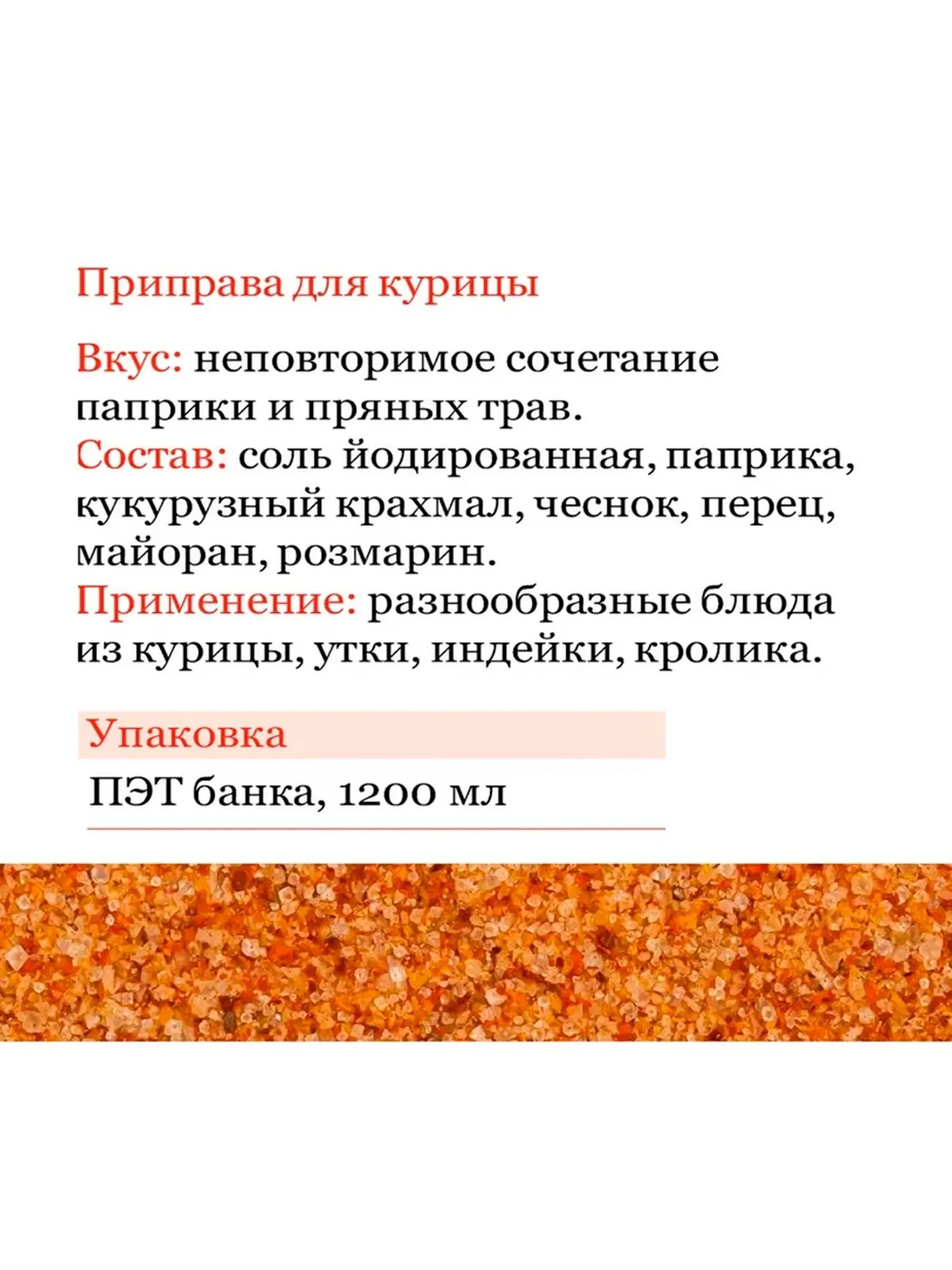 Приправа Kotanyi для Курицы 1,14кг