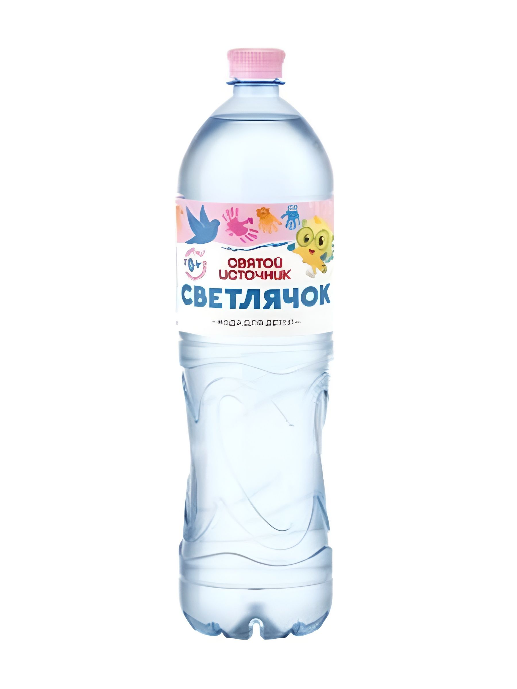 Вода детская Святой Источник Светлячок питьевая негазированная 0+. Упаковка 1.5л. 1 шт