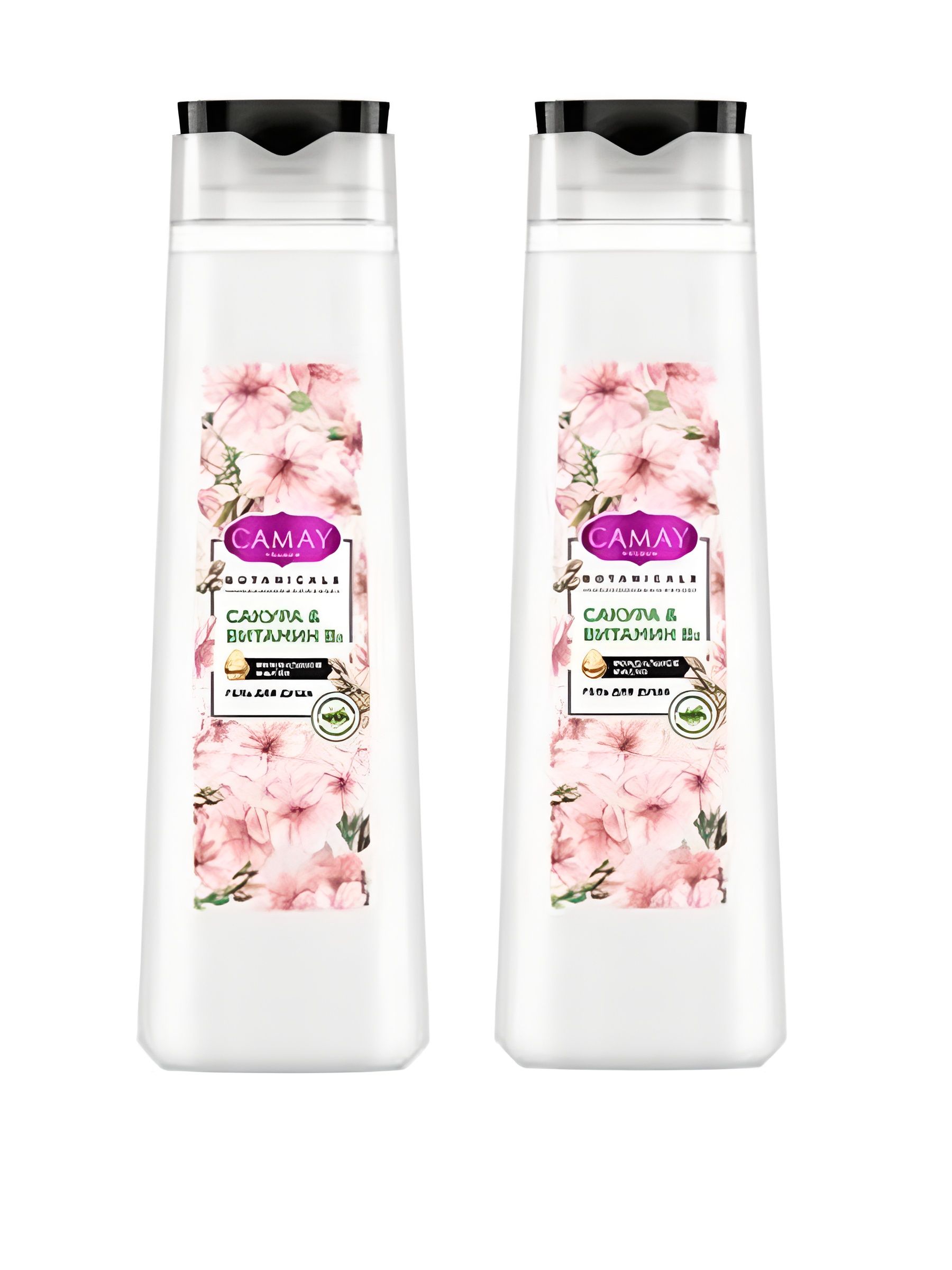 Гель для душа женский парфюмированный CAMAY BOTANICALS Японская сакура, 250 мл. Набор 2 шт