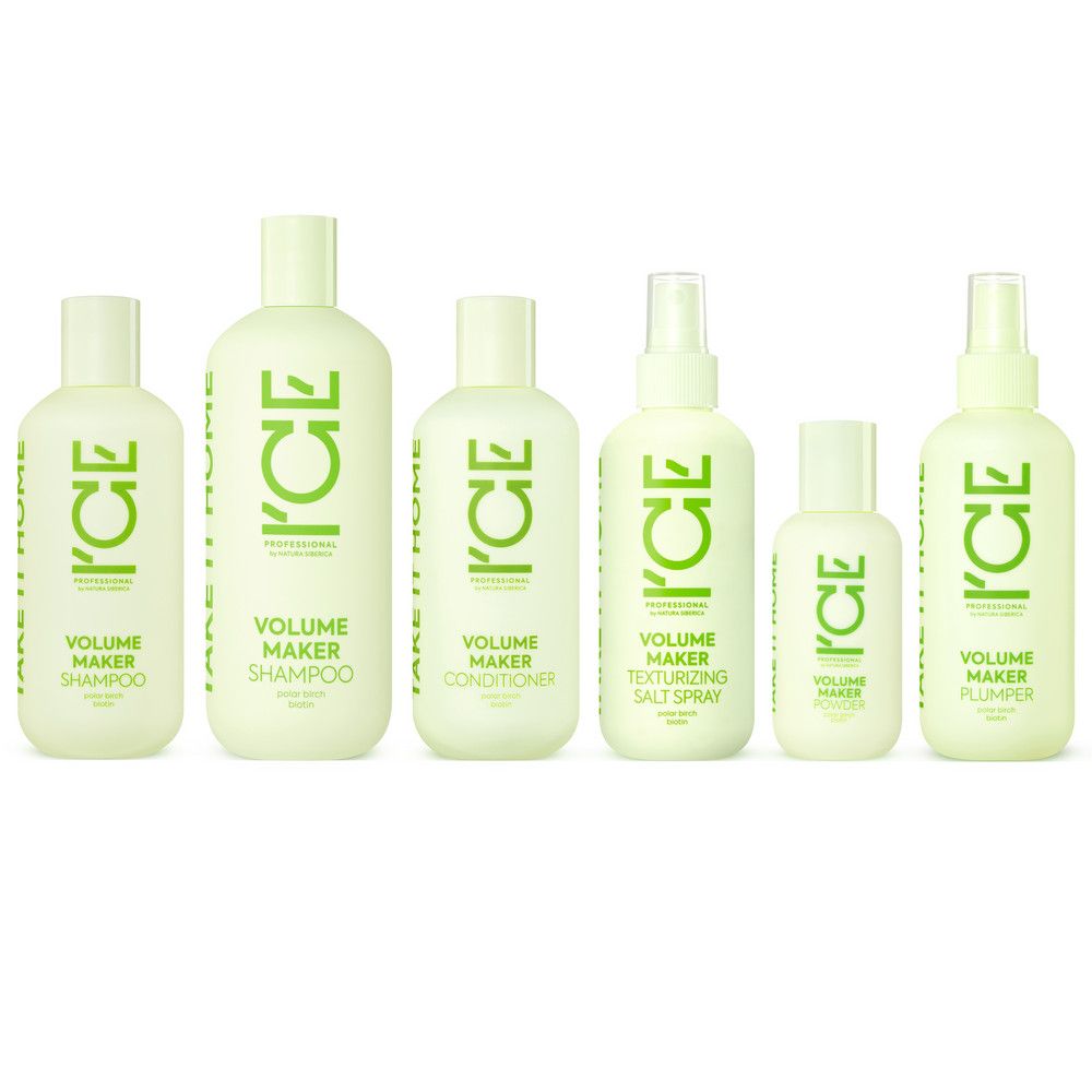 Кондиционер для волос "Уплотняющий" Volume Maker ICE by Natura Siberica Take It Home, 100 мл