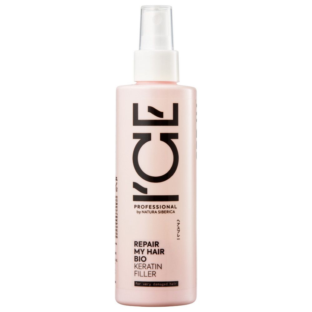 Кератиновый спрей-концентрат для поврежденных волос Repair My Hair ICE Professional by Natura Siberica, 200 мл
