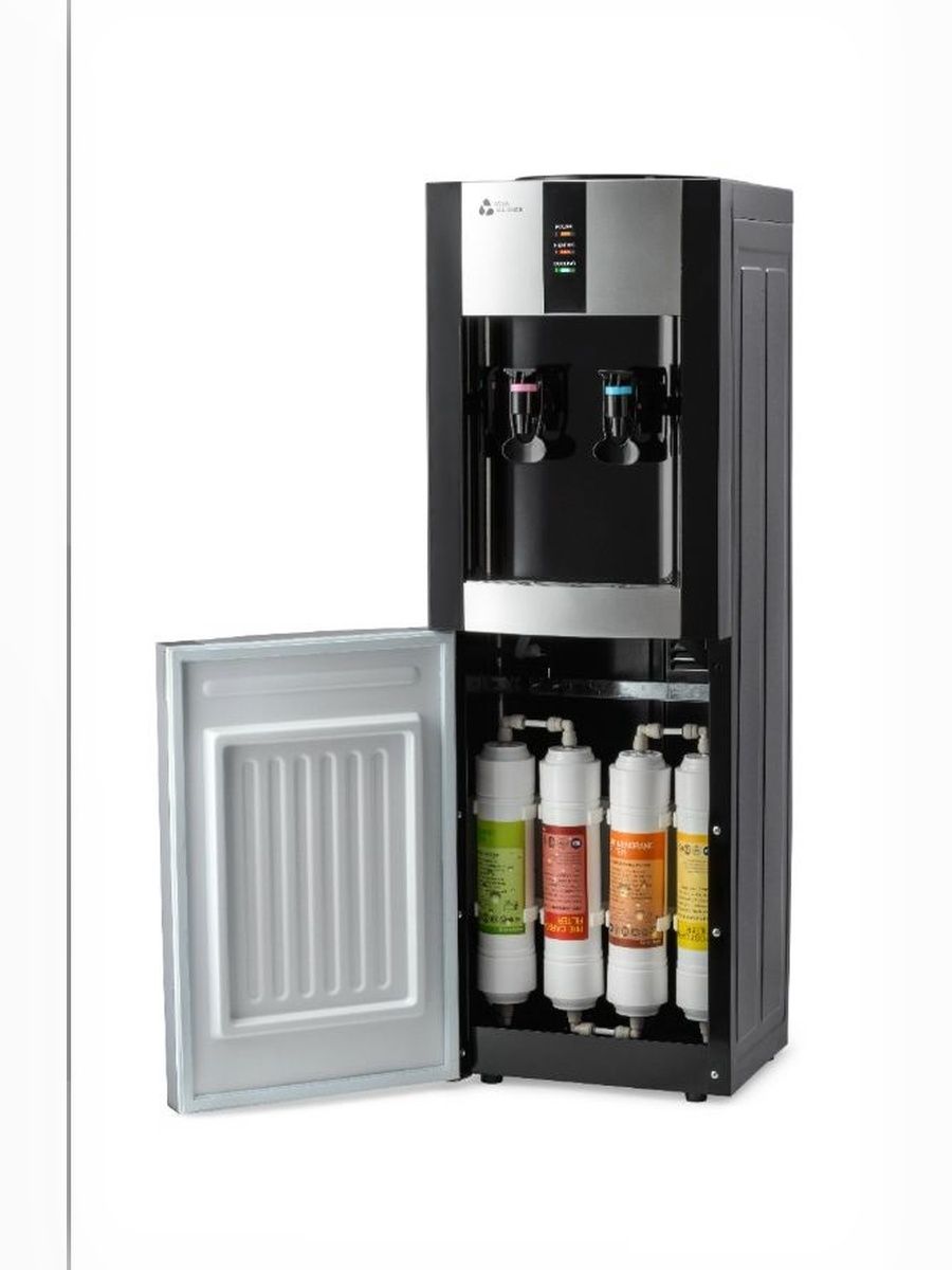 Пурифайер-проточный кулер для воды Aquaalliance H1s-LD black/silver