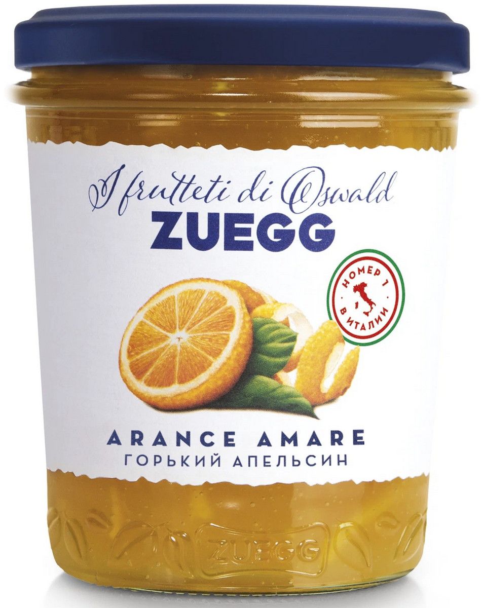 Джем Zuegg Горький Апельсин фруктовый десерт, 330г х 6шт.