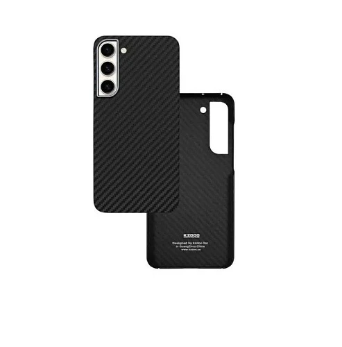 Чехол карбоновый KZDOO Keivlar для Galaxy S24+ (Черный)