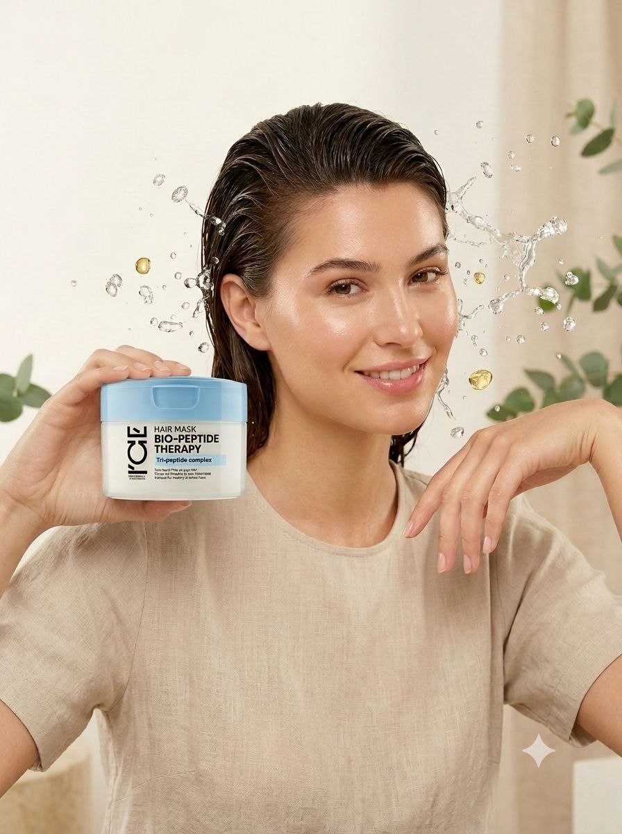 Маска для восстановления и уплотнения волос ICE Professional by Natura Siberica BIO-PEPTIDE THERAPY, 200 мл