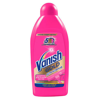 Шампунь для ручной чистки ковров Vanish Чистота и свежесть 450 мл