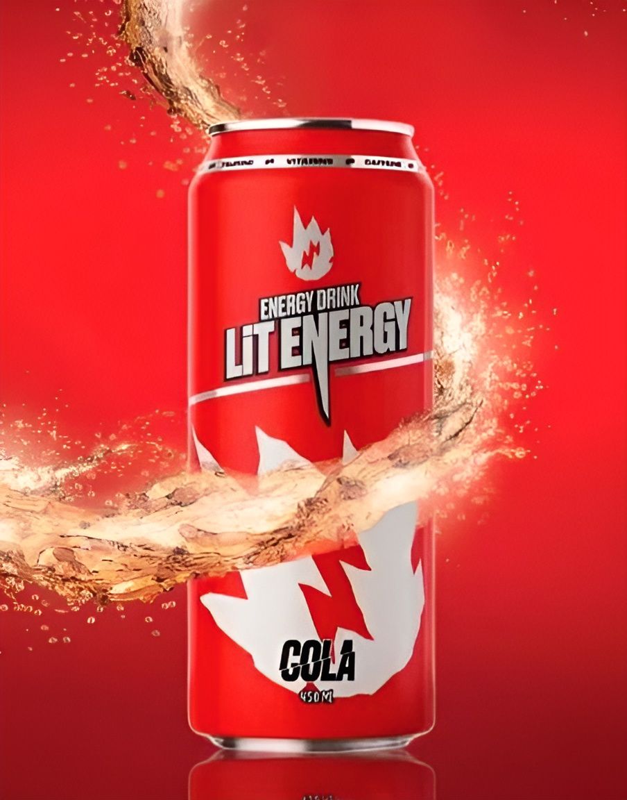 LIT ENERGY Cola 6 шт. х 450 мл. вкус Кола