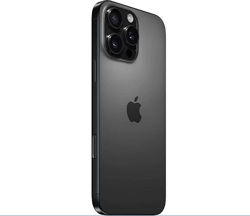 Смартфон Apple iPhone 16 Pro 256GB nanoSim+eSim (8 ГБ, 256 ГБ, Титановый Чёрный)