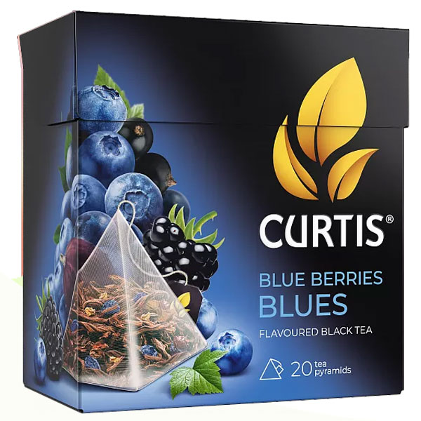 Чай черный Curtis Ягодный Блюз 20 пир