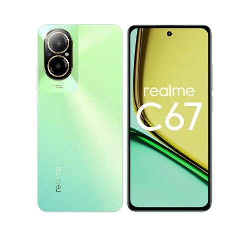 Смартфон Realme C67 6/128GB Global (128 ГБ, Зеленый, 6 ГБ, Global)