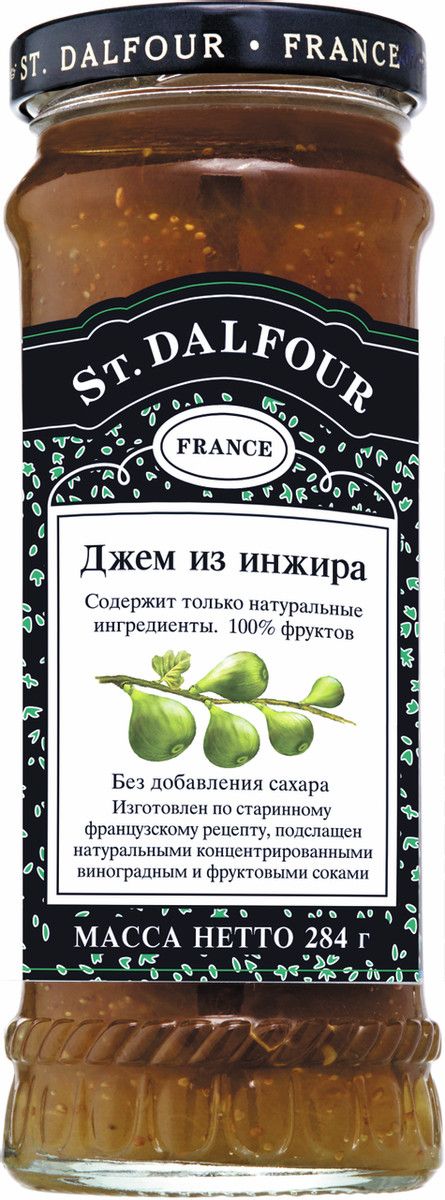 Джем St. Dalfour из инжира без сахара, 284г х 12шт.