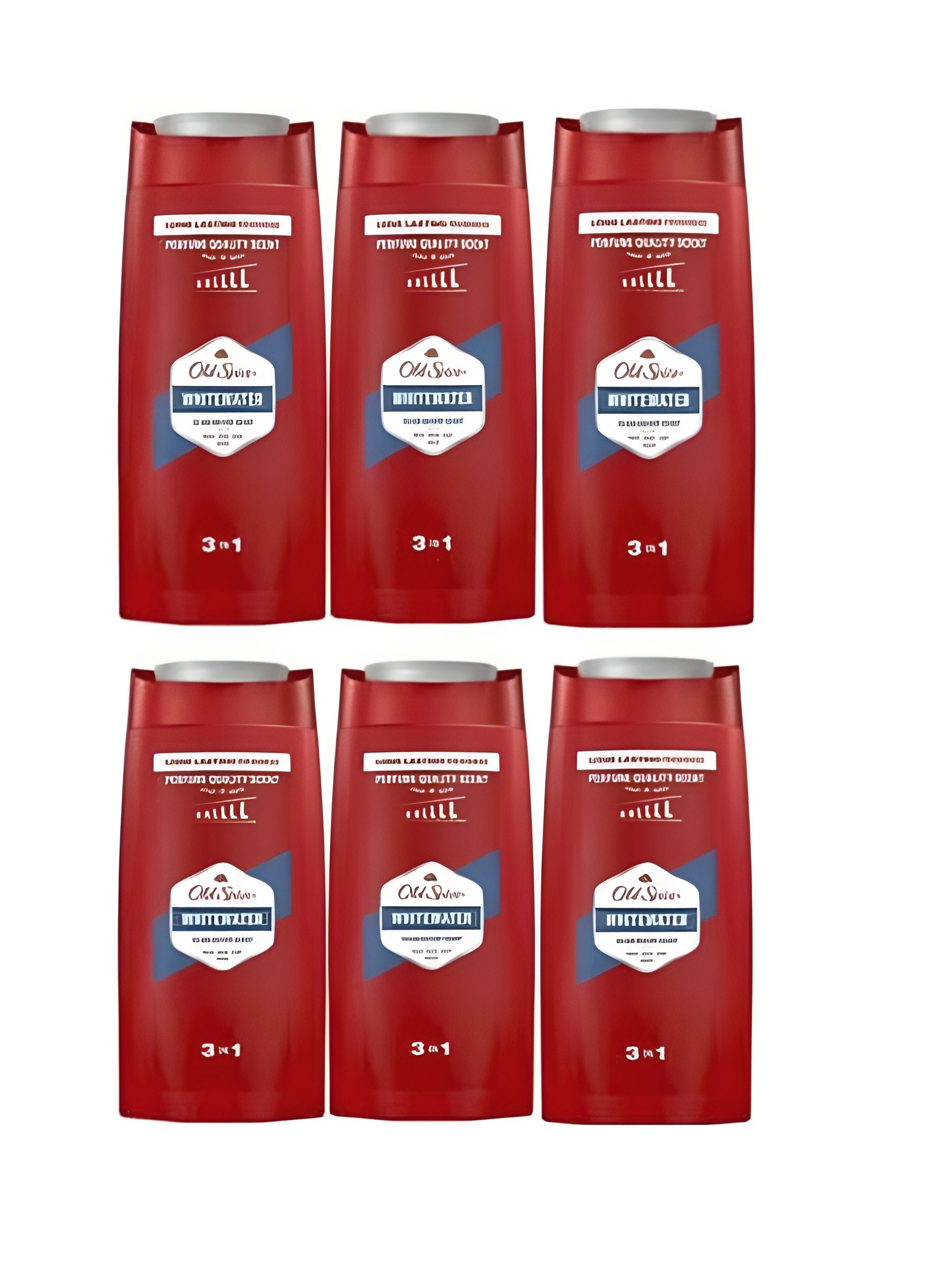 Гель для душа и шампунь 3 в1, OLD SPICE Whitewater, 675 мл. Набор 6 шт